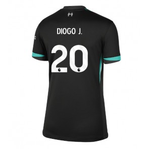 Liverpool Diogo Jota #20 Bortatröja Kvinnor 2024-25 Kortärmad